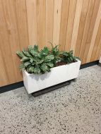 Rectangular Planter in Premium Lightweight Terrazzo (Size 1) 700 x 200 x 200H mm